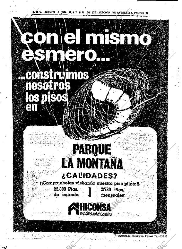 ABC SEVILLA 08-03-1973 página 74