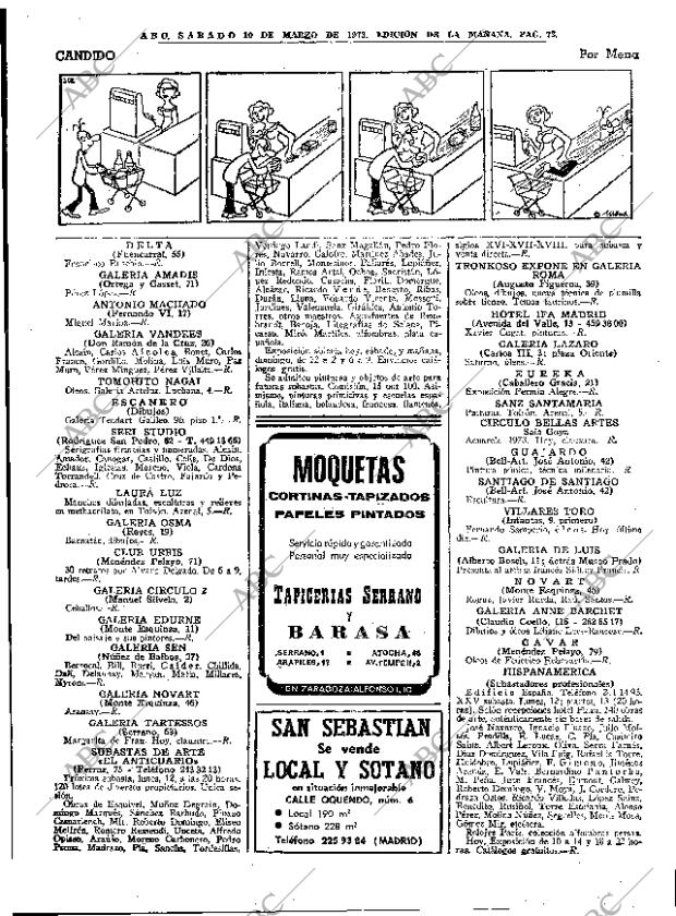 ABC MADRID 10-03-1973 página 73