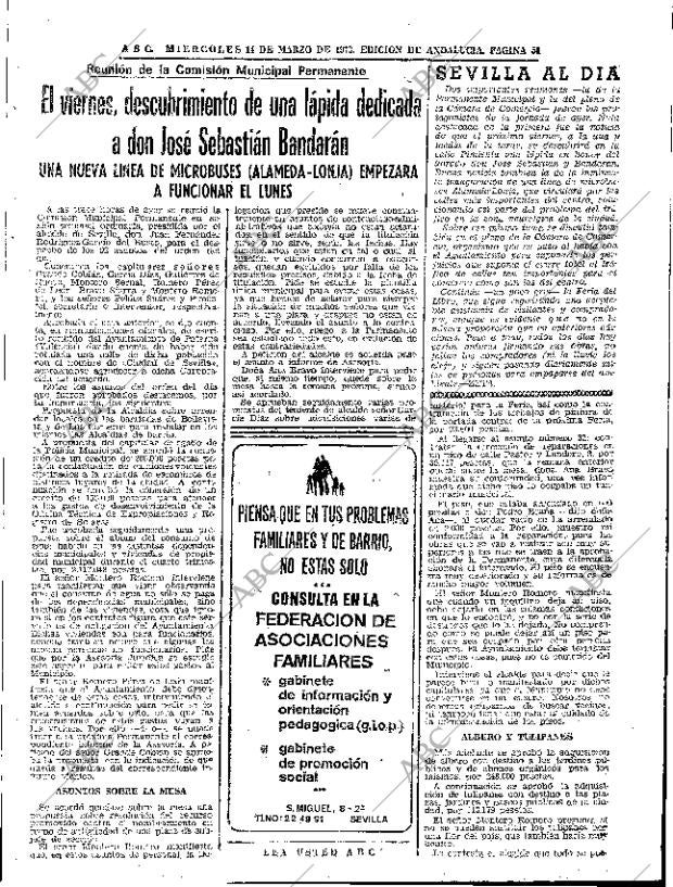 ABC SEVILLA 14-03-1973 página 51