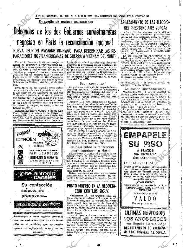 ABC SEVILLA 20-03-1973 página 33