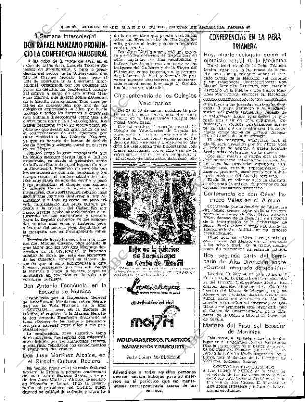 ABC SEVILLA 22-03-1973 página 47