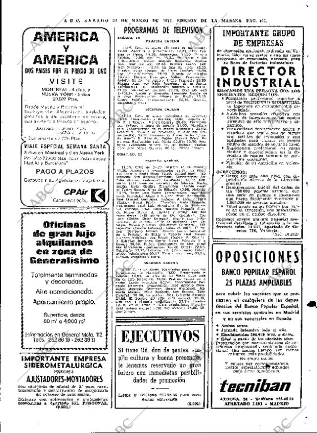 ABC MADRID 24-03-1973 página 101