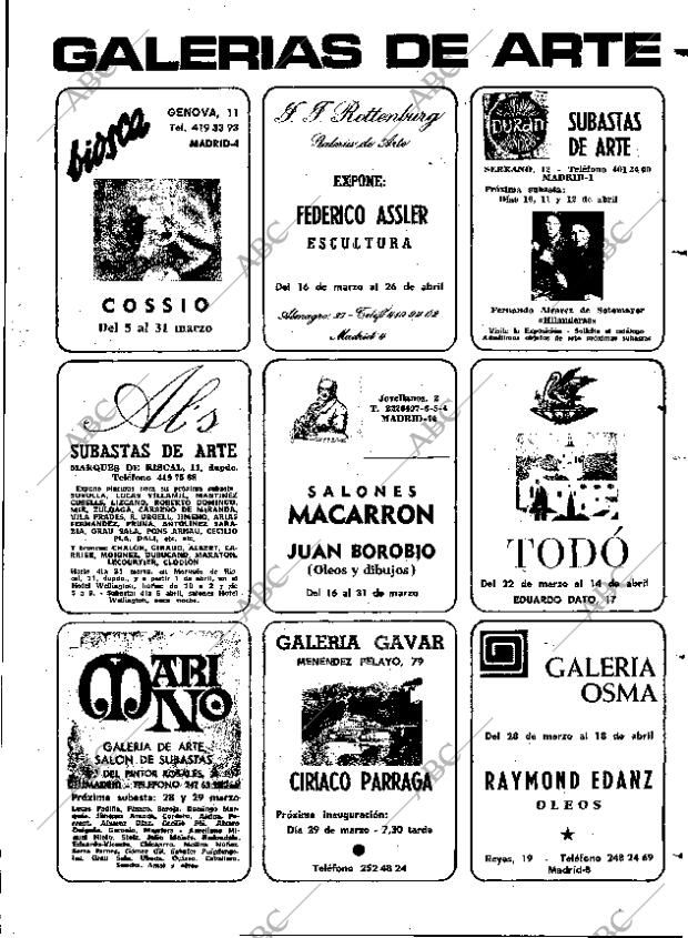 ABC MADRID 24-03-1973 página 133