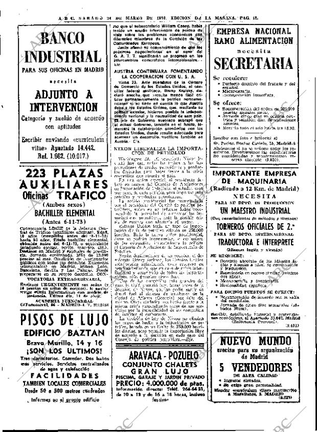 ABC MADRID 24-03-1973 página 40