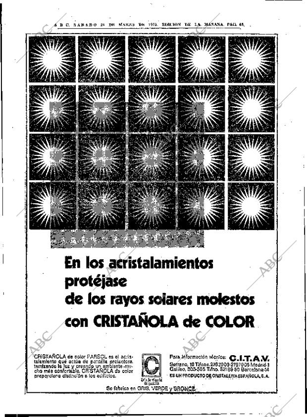 ABC MADRID 24-03-1973 página 44