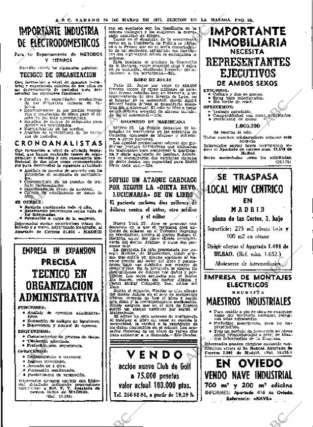 ABC MADRID 24-03-1973 página 52