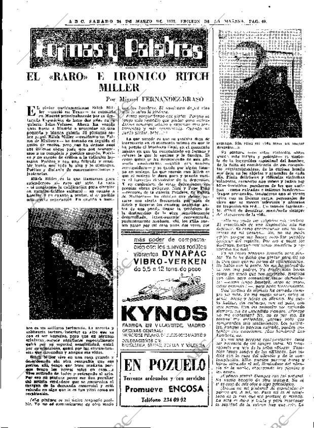 ABC MADRID 24-03-1973 página 67