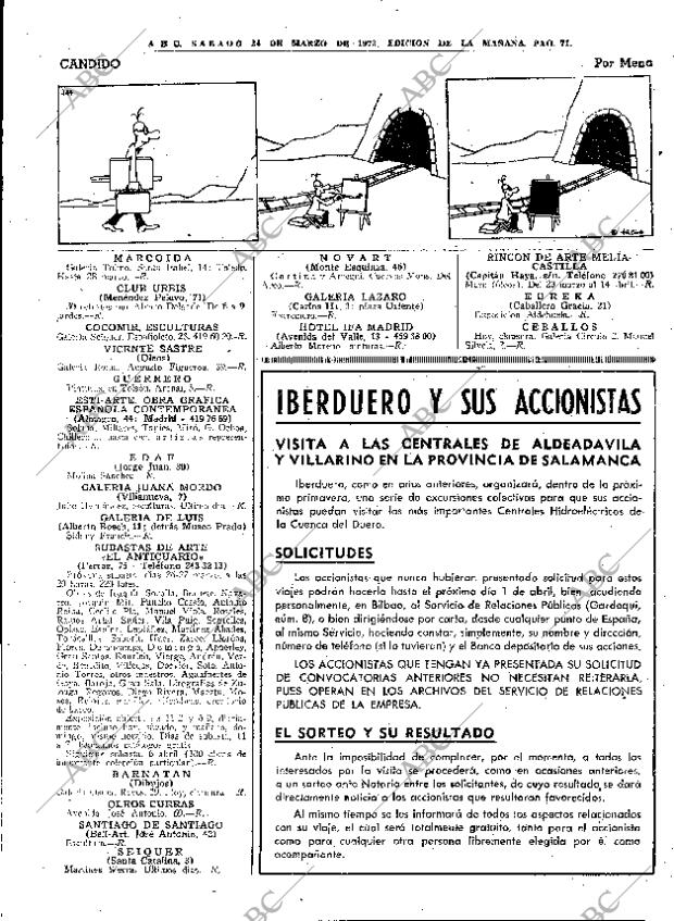 ABC MADRID 24-03-1973 página 69