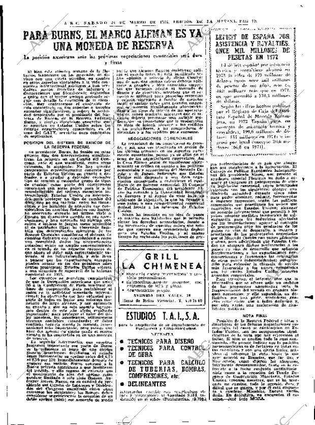 ABC MADRID 24-03-1973 página 77