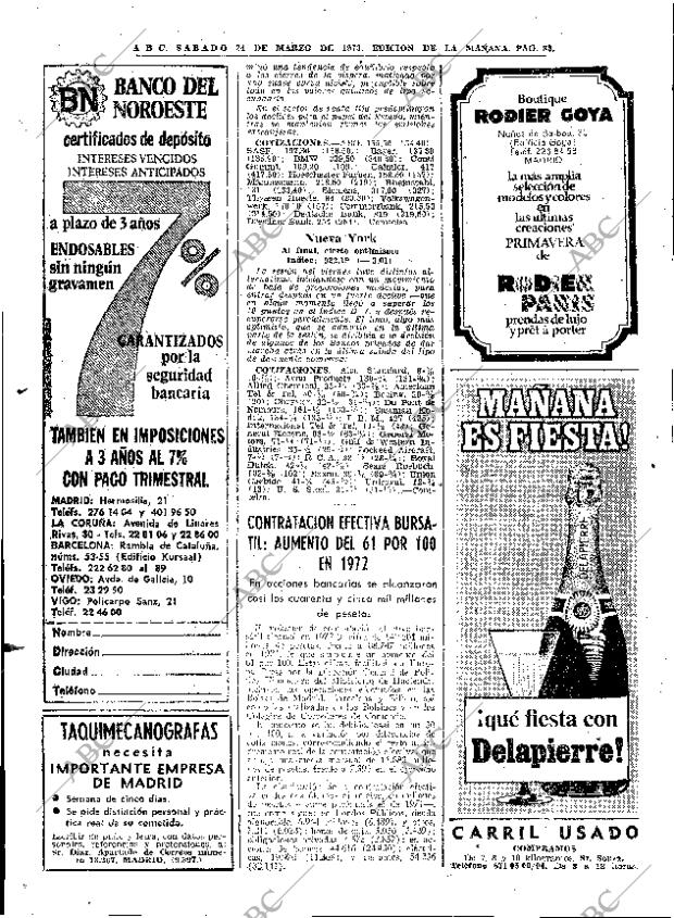 ABC MADRID 24-03-1973 página 80