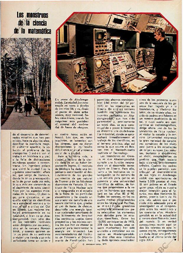 BLANCO Y NEGRO MADRID 24-03-1973 página 54