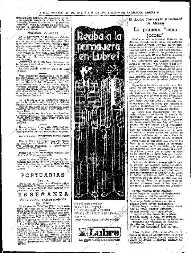 ABC SEVILLA 27-03-1973 página 48