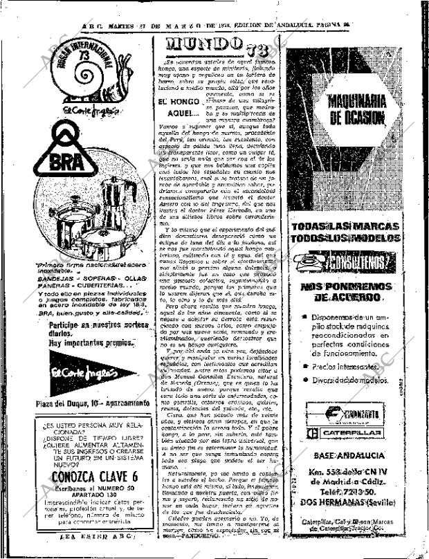 ABC SEVILLA 27-03-1973 página 98