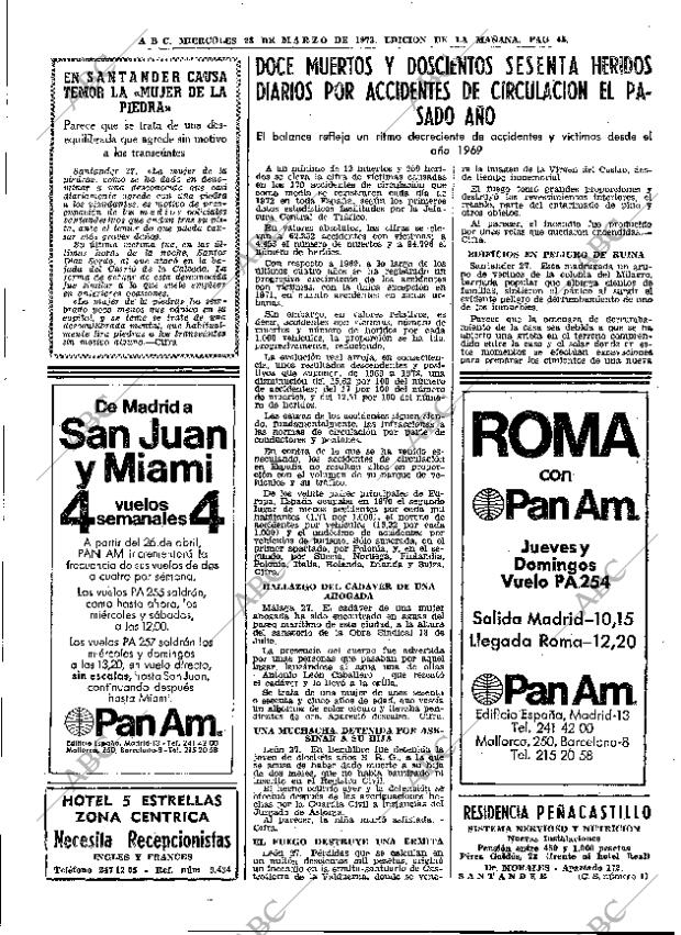 ABC MADRID 28-03-1973 página 45