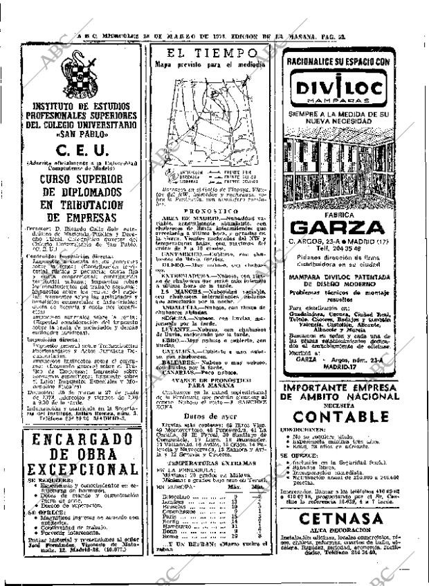 ABC MADRID 28-03-1973 página 52