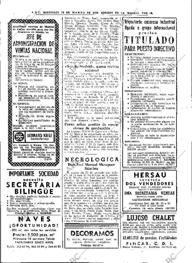 ABC MADRID 28-03-1973 página 58