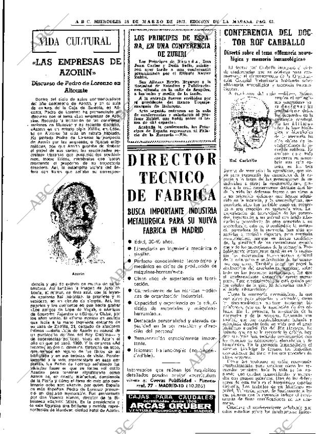 ABC MADRID 28-03-1973 página 63