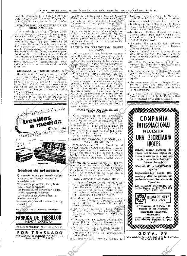 ABC MADRID 28-03-1973 página 65