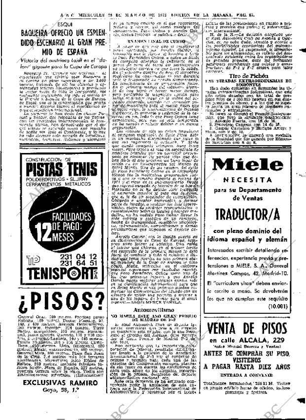 ABC MADRID 28-03-1973 página 87