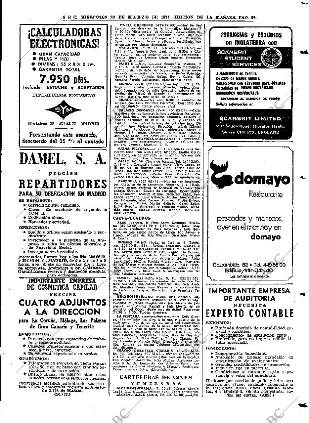 ABC MADRID 28-03-1973 página 99