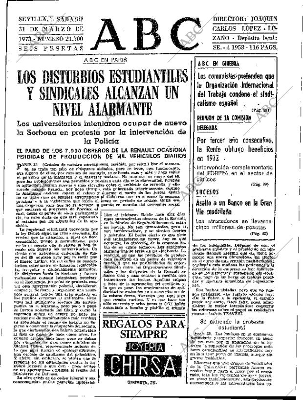 ABC SEVILLA 31-03-1973 página 31