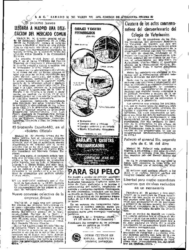 ABC SEVILLA 31-03-1973 página 41