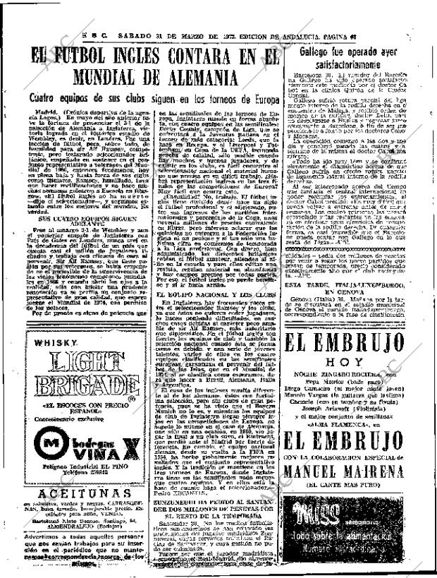 ABC SEVILLA 31-03-1973 página 67