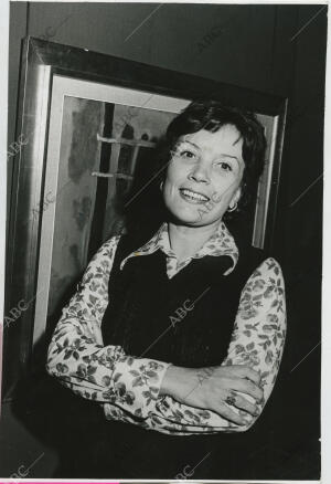 Retrato de la pintora Maria Antonia Dans