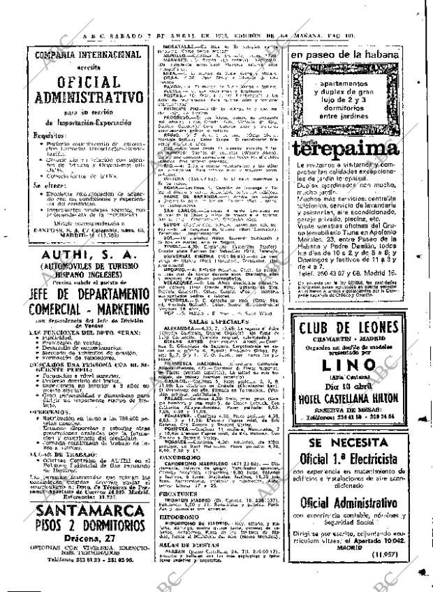 ABC MADRID 07-04-1973 página 101