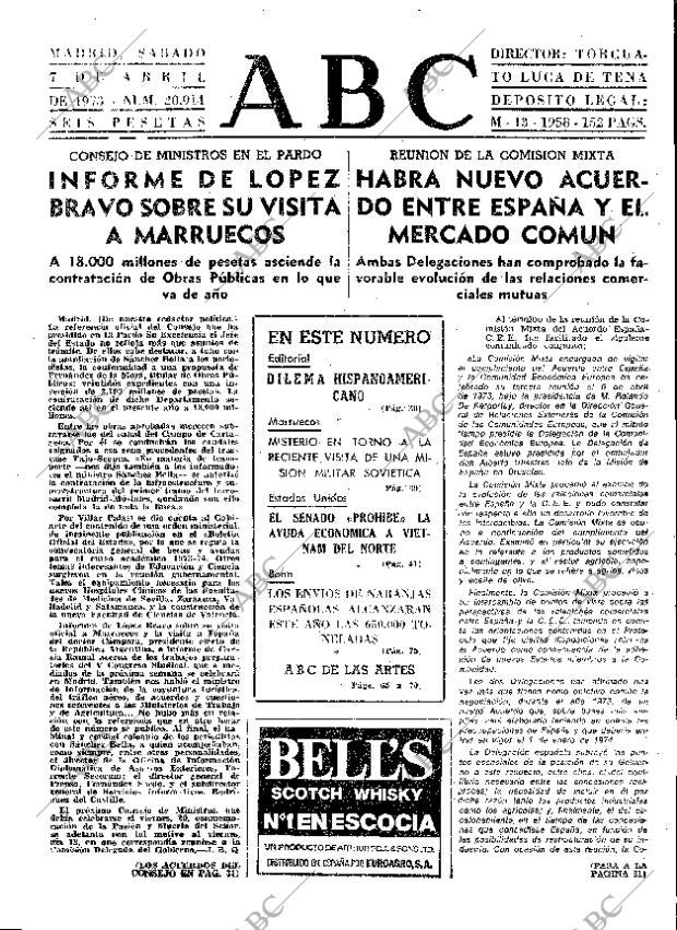 ABC MADRID 07-04-1973 página 29