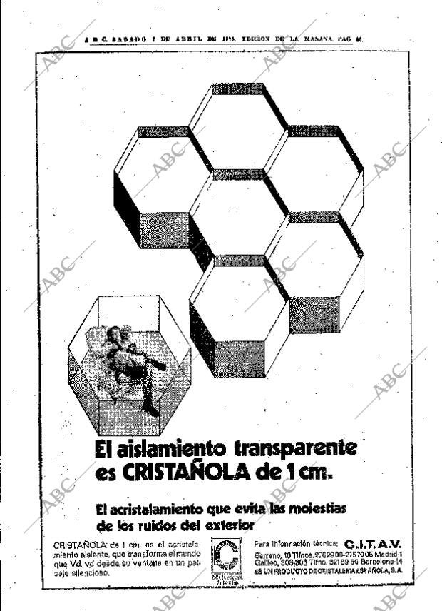 ABC MADRID 07-04-1973 página 46