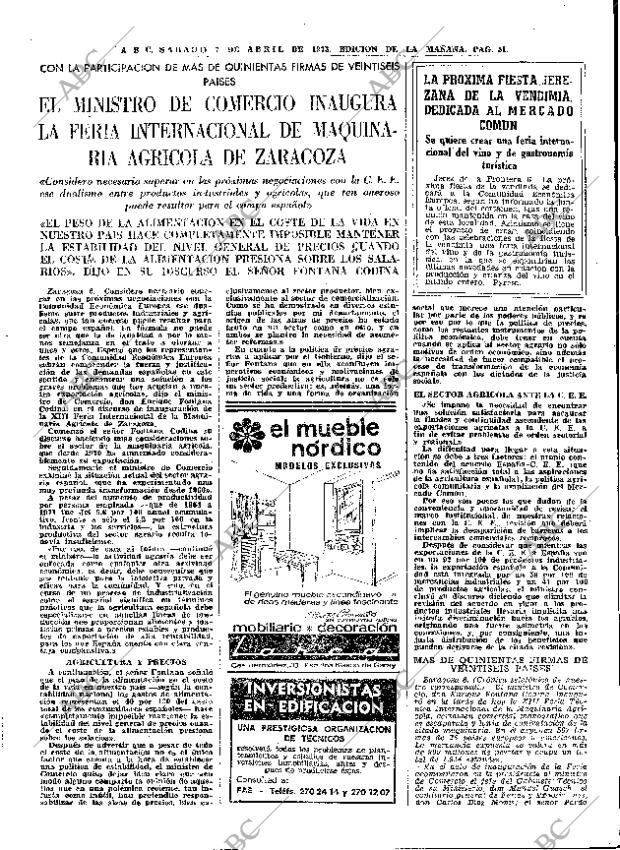 ABC MADRID 07-04-1973 página 51