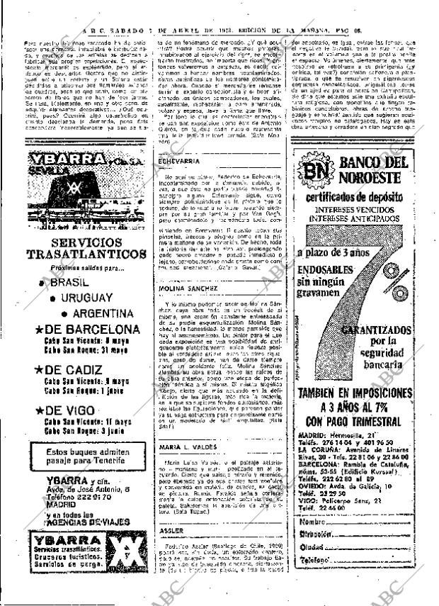 ABC MADRID 07-04-1973 página 66
