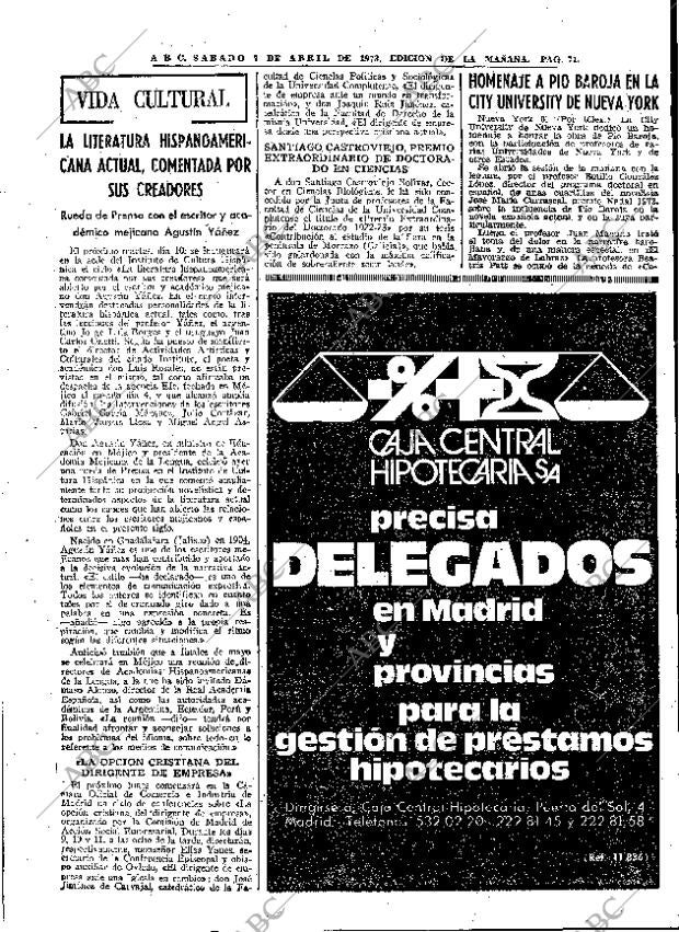 ABC MADRID 07-04-1973 página 71