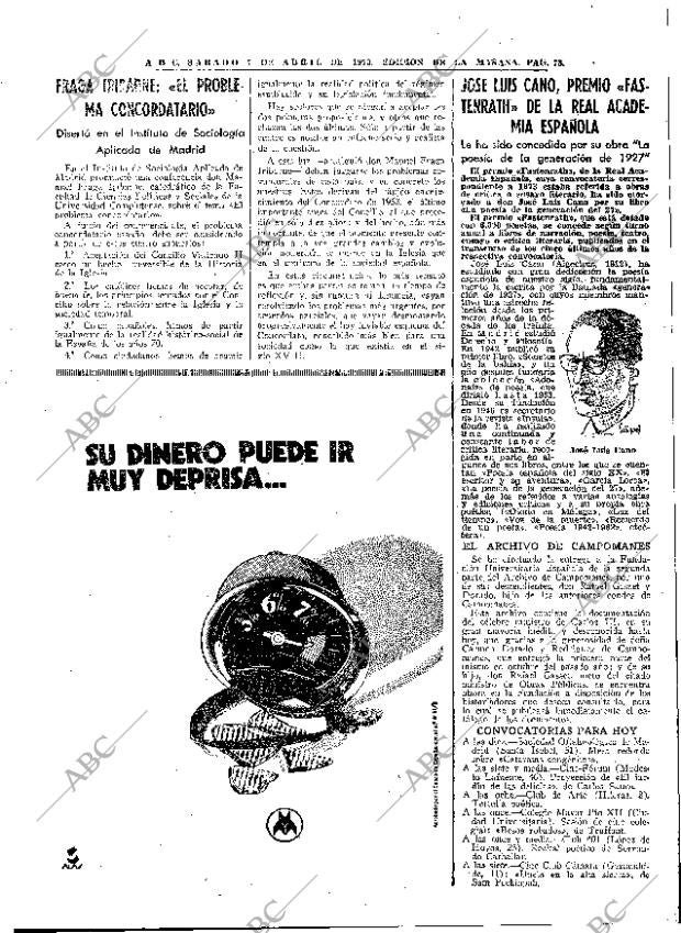 ABC MADRID 07-04-1973 página 73