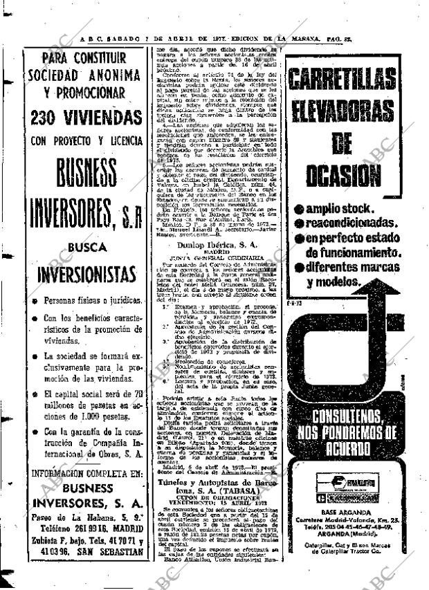 ABC MADRID 07-04-1973 página 82