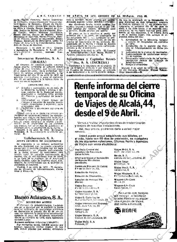 ABC MADRID 07-04-1973 página 83