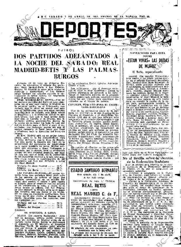 ABC MADRID 07-04-1973 página 85