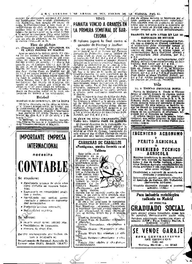 ABC MADRID 07-04-1973 página 87