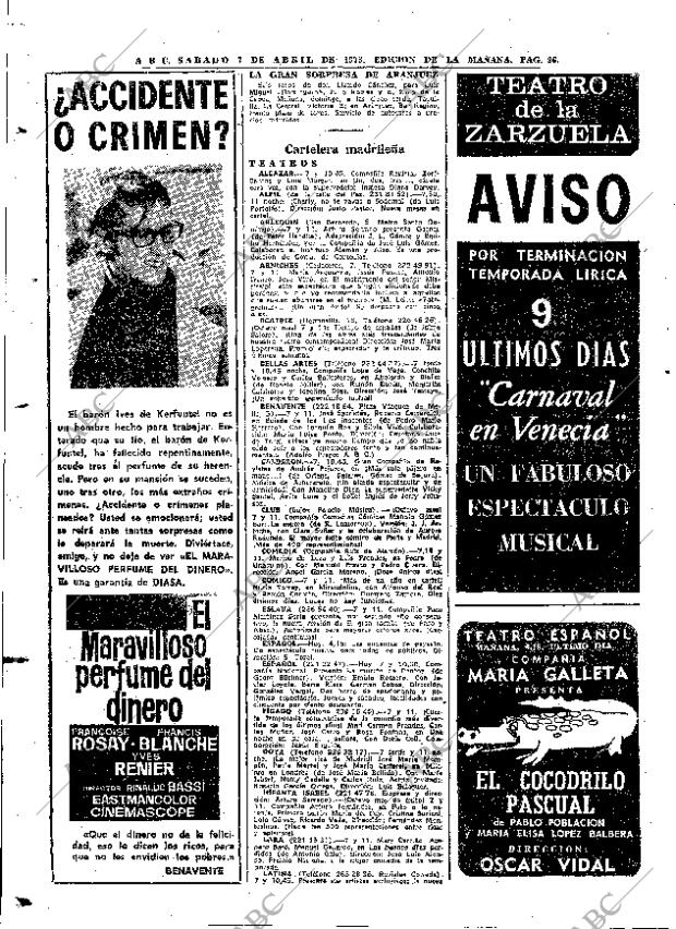 ABC MADRID 07-04-1973 página 96