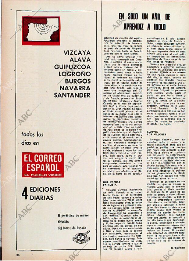 BLANCO Y NEGRO MADRID 07-04-1973 página 24