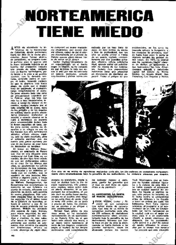 BLANCO Y NEGRO MADRID 07-04-1973 página 40