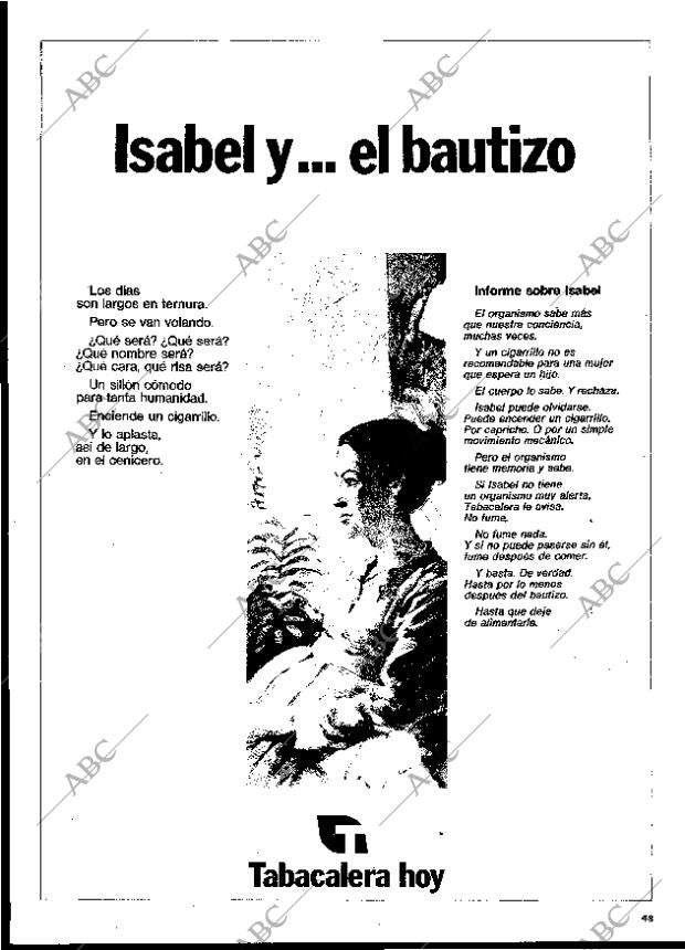 BLANCO Y NEGRO MADRID 07-04-1973 página 43