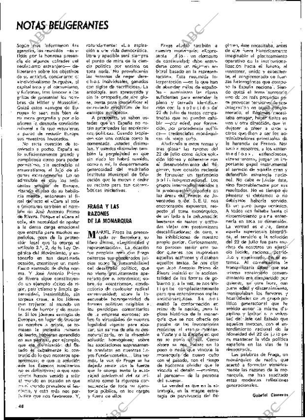 BLANCO Y NEGRO MADRID 07-04-1973 página 46