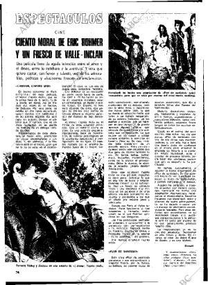 BLANCO Y NEGRO MADRID 07-04-1973 página 74