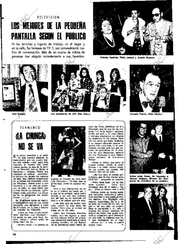 BLANCO Y NEGRO MADRID 07-04-1973 página 76
