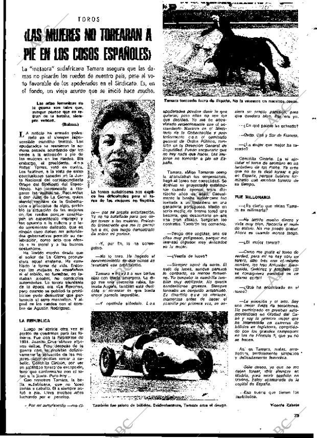 BLANCO Y NEGRO MADRID 07-04-1973 página 79