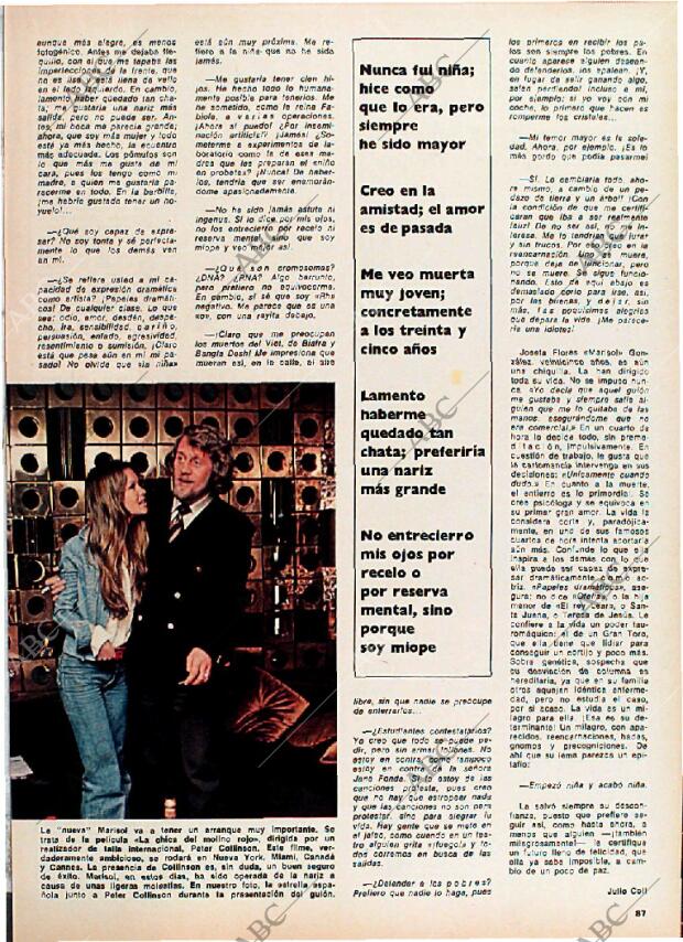BLANCO Y NEGRO MADRID 07-04-1973 página 87