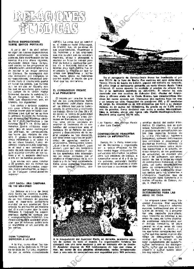 BLANCO Y NEGRO MADRID 07-04-1973 página 99