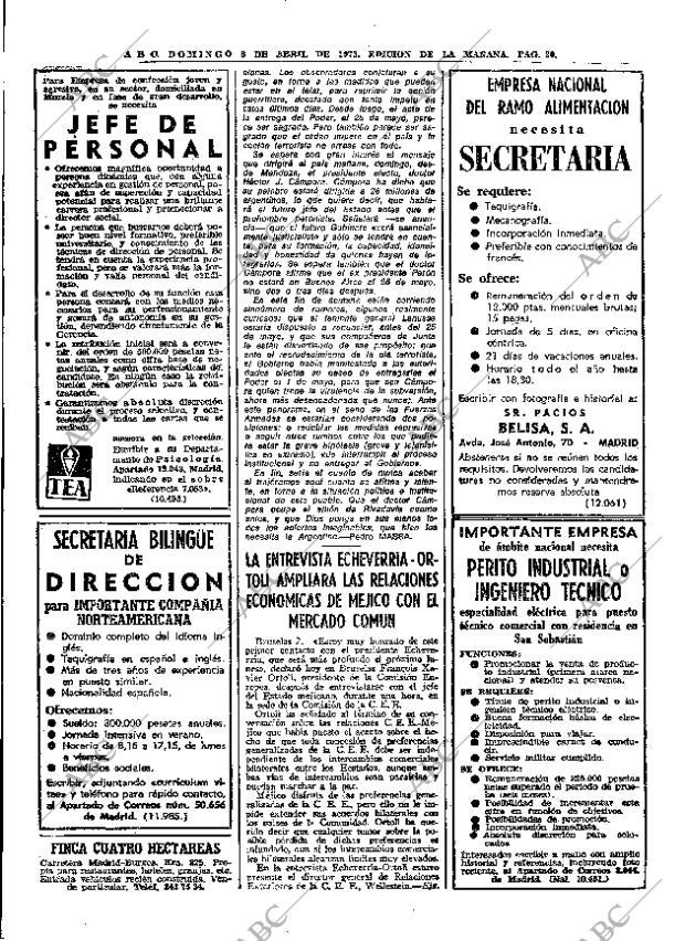 ABC MADRID 08-04-1973 página 20
